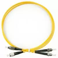 Патчкорд оптический FCUPC SM  Duplex 3 метра LSZH 3 мм