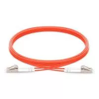Патчкорд оптический LCUPC МM (OM2) Duplex 1 метр LSZH 3мм