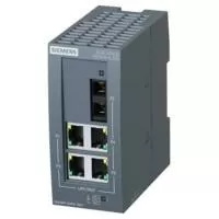 Коммутатор Siemens Scalance XB004-1LDG_ 4×RJ45 101001000Мбитс 1×SC 1000Мбитс (SM до 10км)