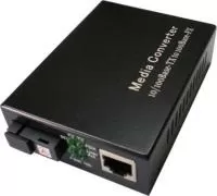 Медиаконвертер 10100-Base-T - 100Base-FX TxRx_ 15501310нм поддержка LFP (DIP) БП AC DC