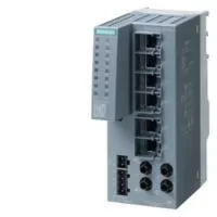 Коммутатор Siemens Scalance XC106-2 (STBFOC)_ 6×RJ45 10100Мбитс 2×STBFOC 100Мбитс (MM)