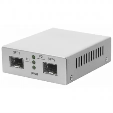 Медиаконвертер Base-FX - Base-FX 2 SFP порта БП DC