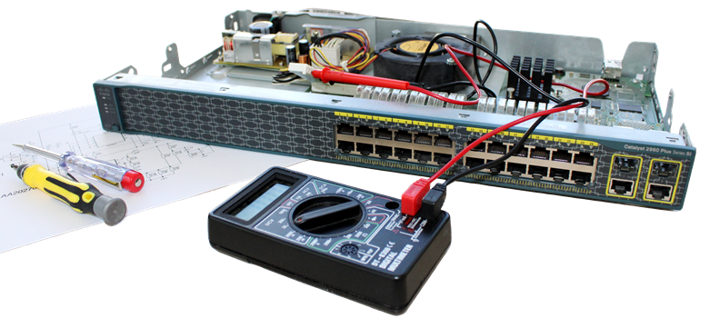 Ремонт телекоммуникационного оборудования Cisco