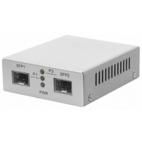 Медиаконвертер Base-FX - Base-FX 2 SFP порта БП DC